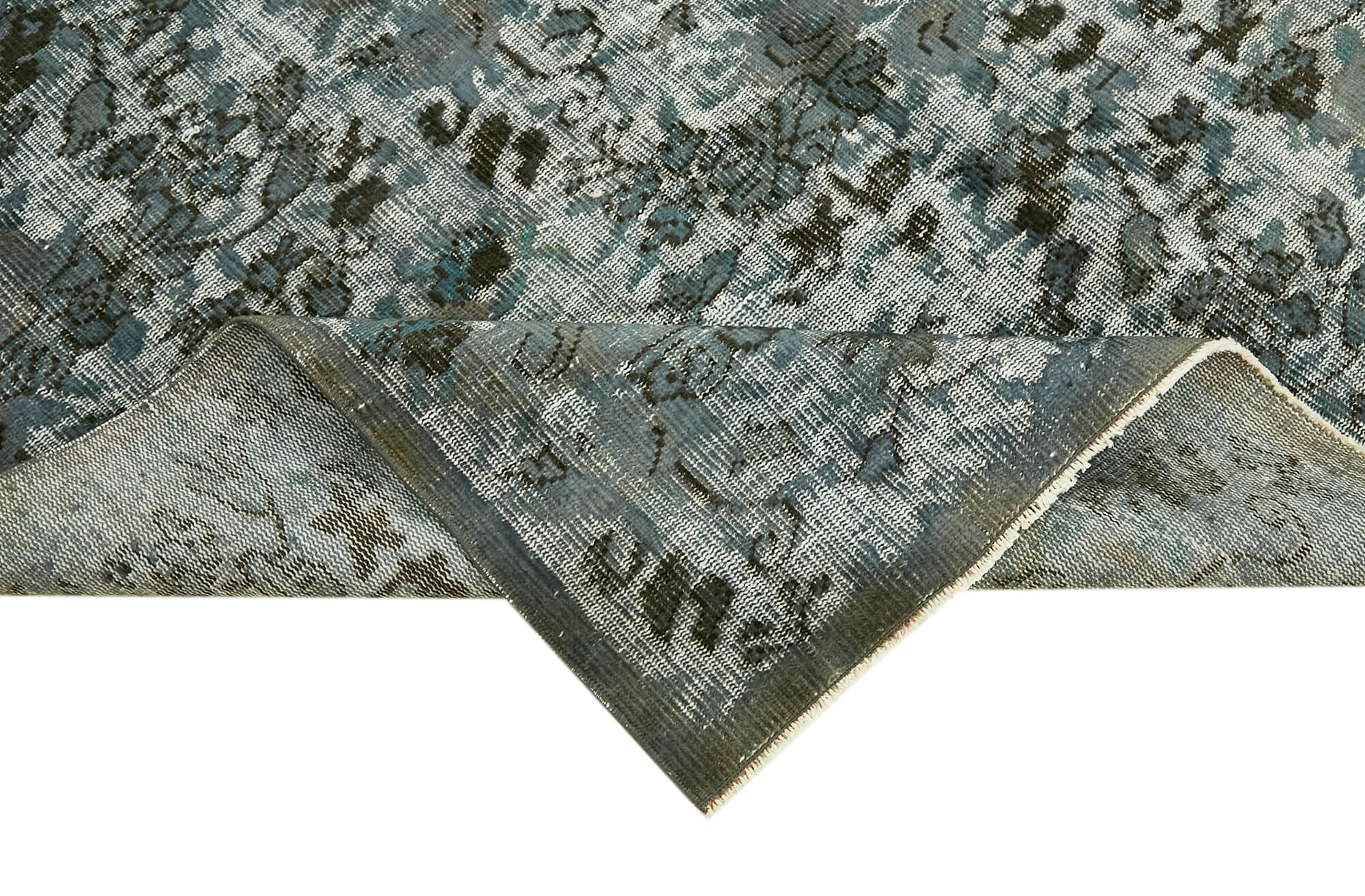 Handmade Hi-Low Pile Anatolian 1980s