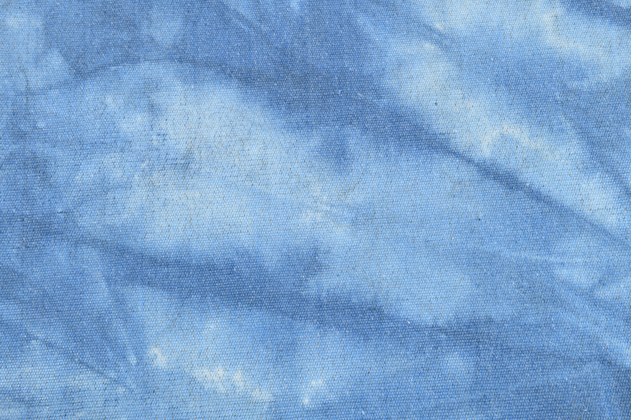 Pastel blue large turkish rug 304x211cm
