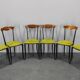 1970s set of eight Charme dining chairs by Fasem, Italy