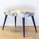Mid-Century Footstool, Spain, 1950s