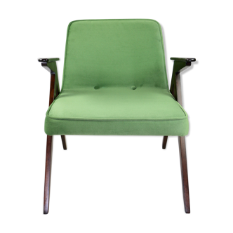 Green Bunny Armchair by Józef Chierowski, 1970s