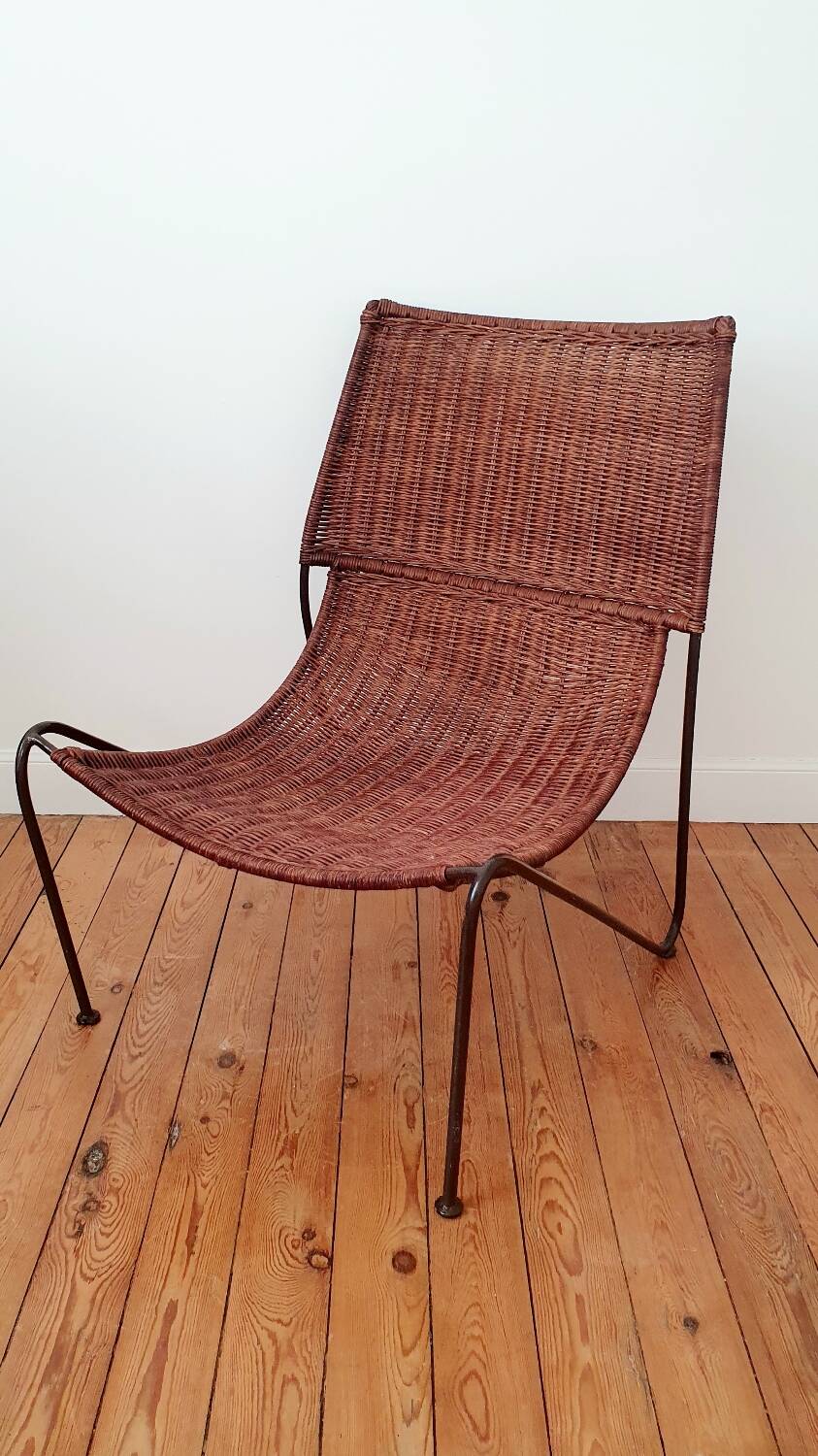 Pier One "Mombasa" Wicker and Rattan Armchair, US 90
