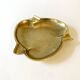 Art Deco brass ashtray