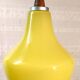Scandinavian style suspension in green/yellow opaline - 1970s