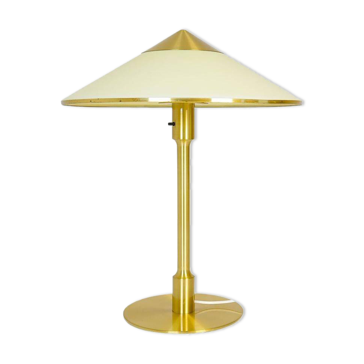 Mid-century table lamp "Kongelys", Niels Rasmussen Thykier, Fog & Mørup, Denmark