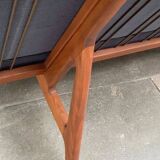 Mid-century minimalist teak canapé by Orla Mølgaard Nielsen for France & Søn / France & Daverkosen.