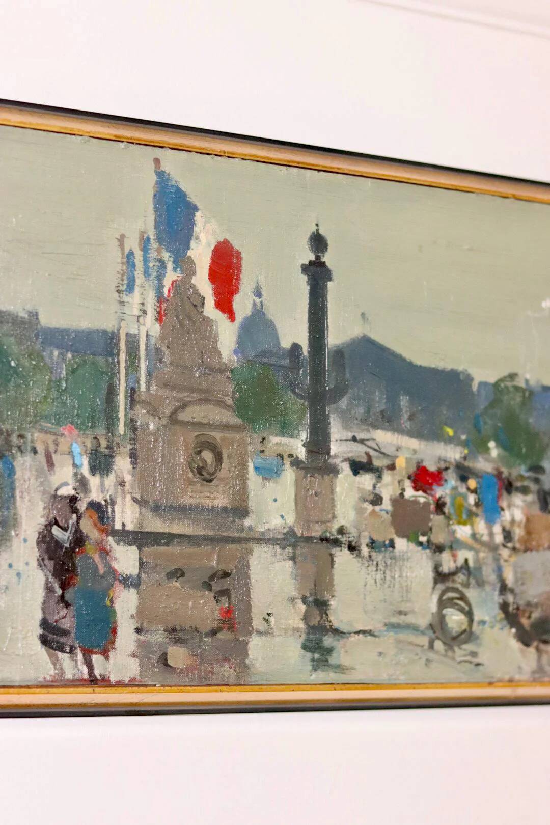« Scène de rue française » par Olson