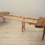 Table ronde en palissandre, design danois, années 1970, production : Danemark