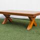 Vintage 1980s Brutalist Ceramic Coffee Table