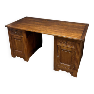 Bureau en chêne ancien