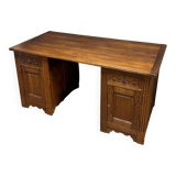 Antique oak desk