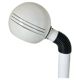 Space Age White Table Lamp, Zonca, Italy 1970 's