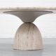 Travertin 'Finale' coffee table by Draenert 1970s