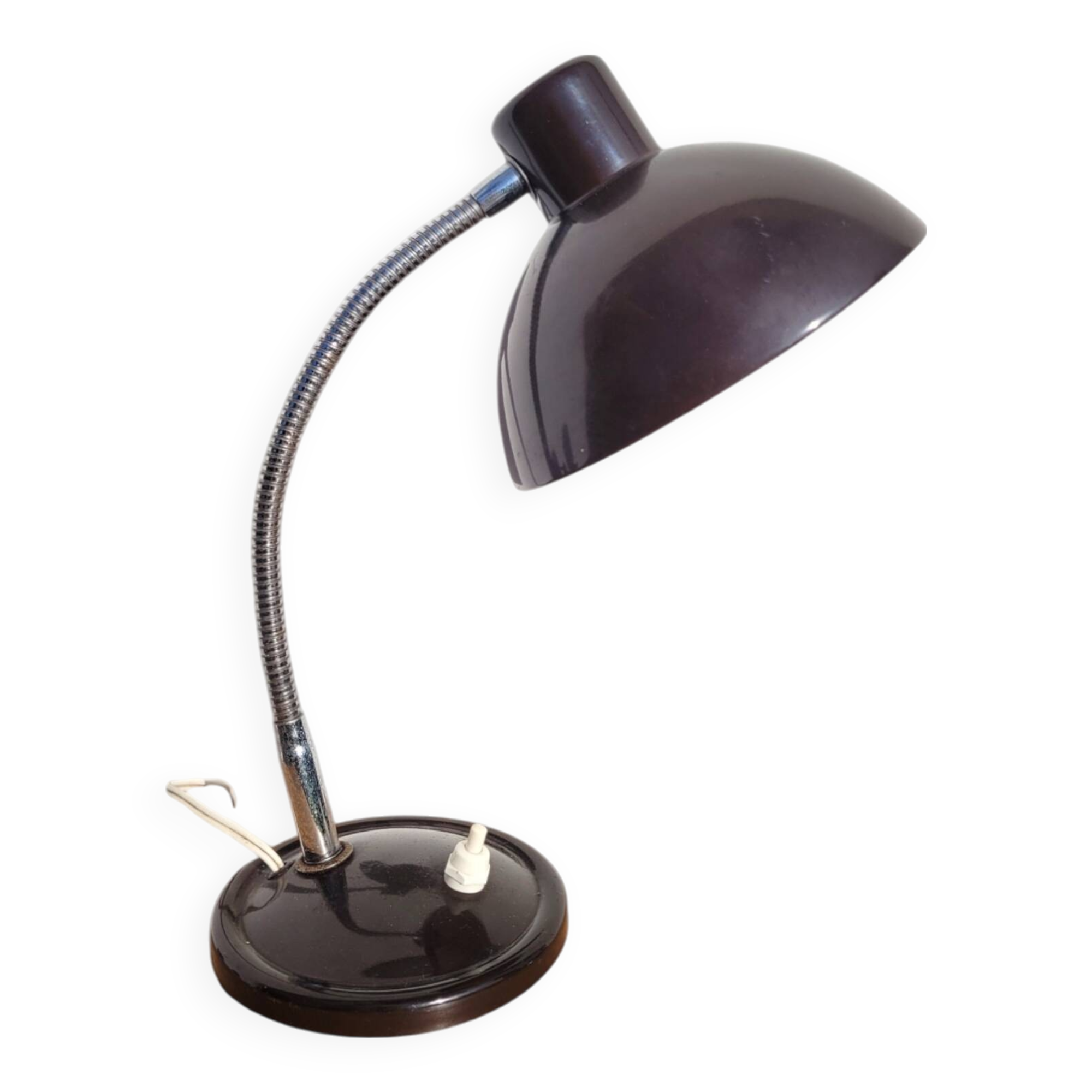 Vintage brown flexible lamp 70s