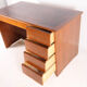 Teak and rosewood desk