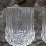 4 flûtes en cristal