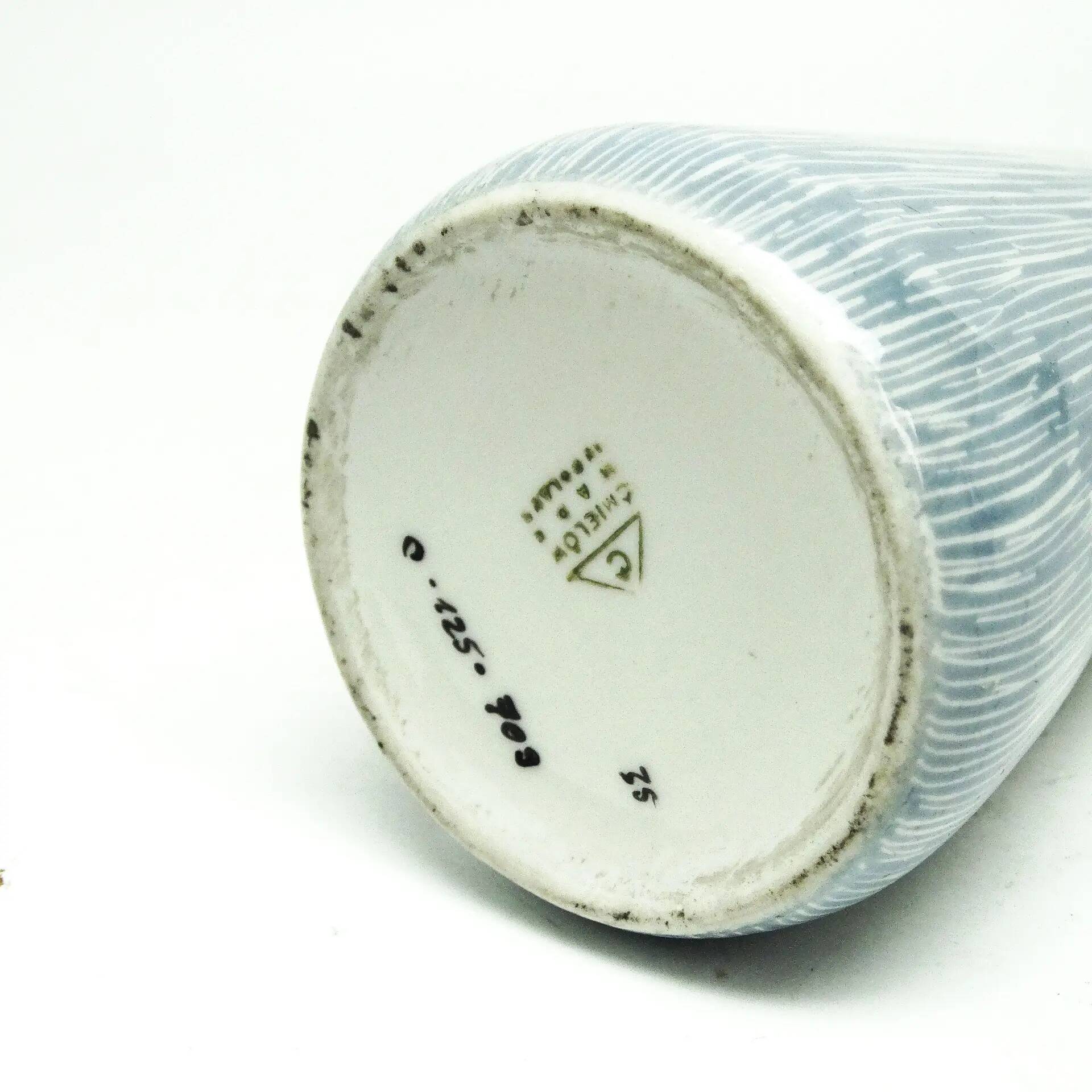 Mid-century modern vase, porcelain, Ćmielów, Poland, 1950s