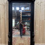 Miroir époque Napoléon III en bois noirci