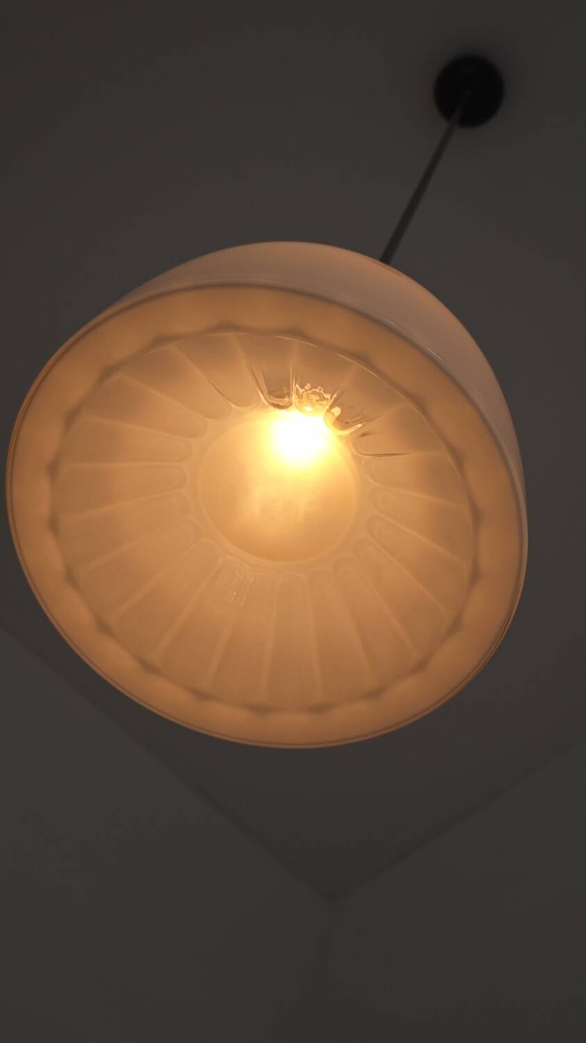 Opaline suspension sunflower Czechoslovak Elektrosvit in Nové Zámky