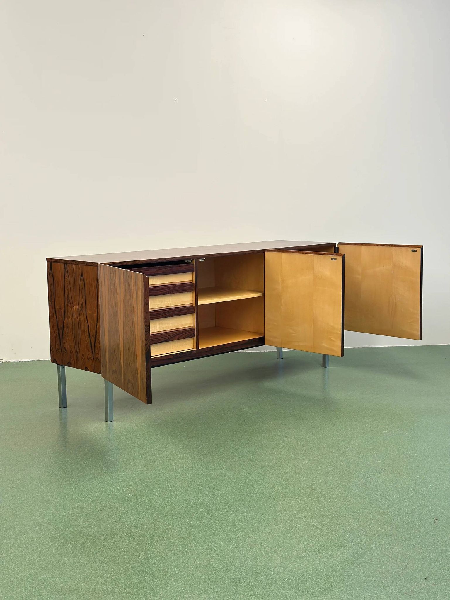 Buffet en palissandre, Allemagne, années 1960