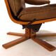 P. Schultz & Co. Denmark leather armchair, 1960