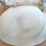 Antique holy water font in Italian Baroque marble