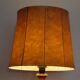Grande lampe vintage en bois 1970