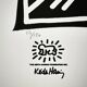 Limited Edition Lithograph by Keith Haring, Numbered in Pencil, 1990s