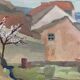 Mid Century Swedish Landscape, A. Ericson, 1955