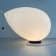 Large white plastic balloon wall light by Yves Christin for BILUMEN, 1970s, Italy.