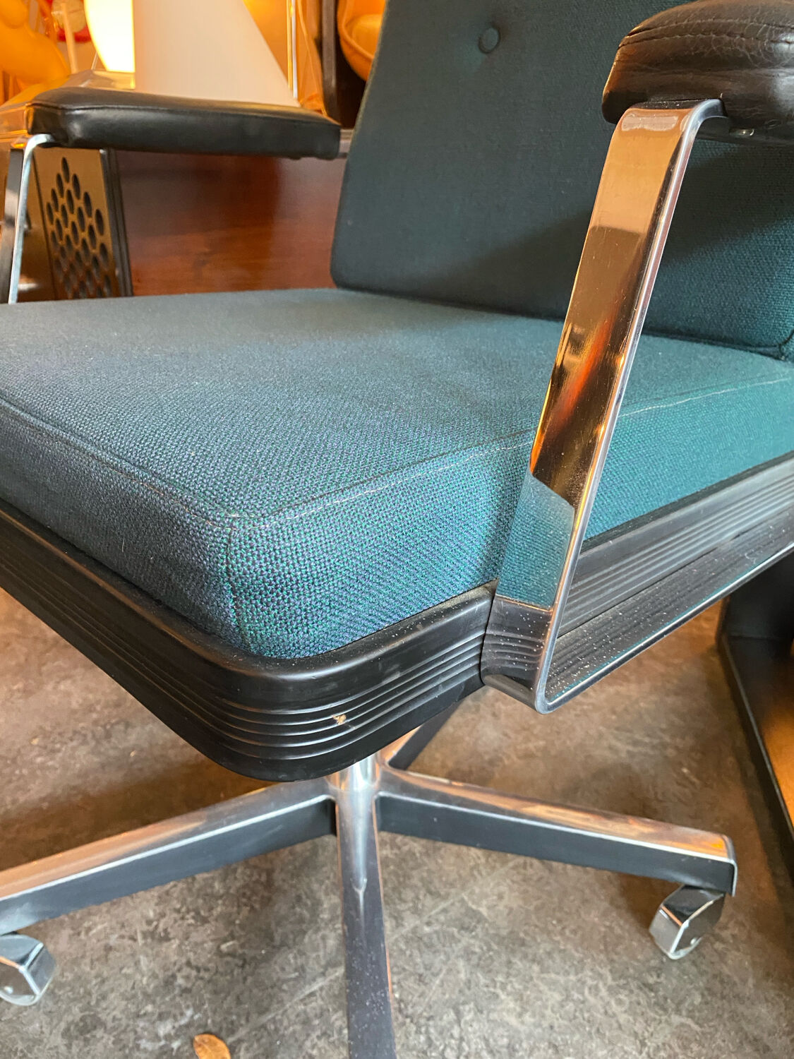 Chaise de bureau des années 1970