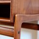Scandinavian bedside table teak Arne Vodder 1960