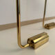 Set de 3 appliques vintage orientable, laiton, France 1970