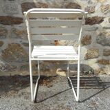 Chair battened vintage 40s