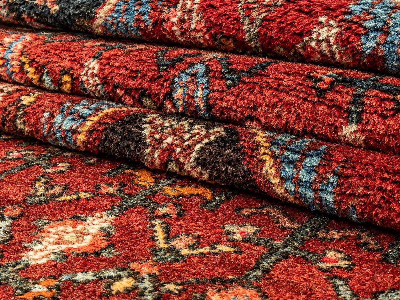 1960s kerman Carpet , 110 x 173