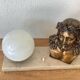 Lampe  bronze Christ signé L. Artaux