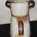 Stoneware coffee pot with filter