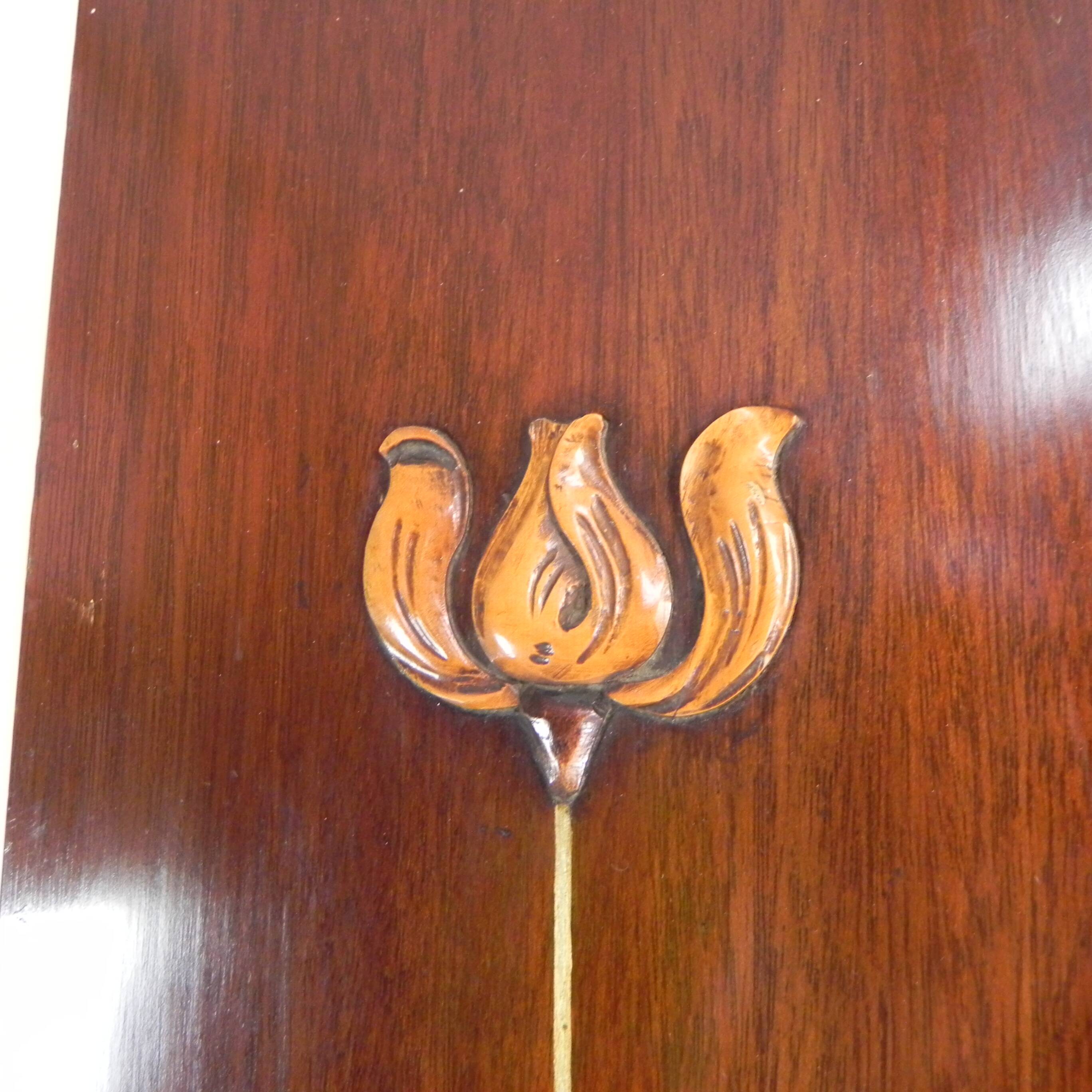 Art Nouveau wardrobe, hanging cupboard