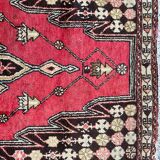Tapis vintage persan mazlaghan fait main 120x196 cm