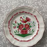 Rooster plate and St Clément basket