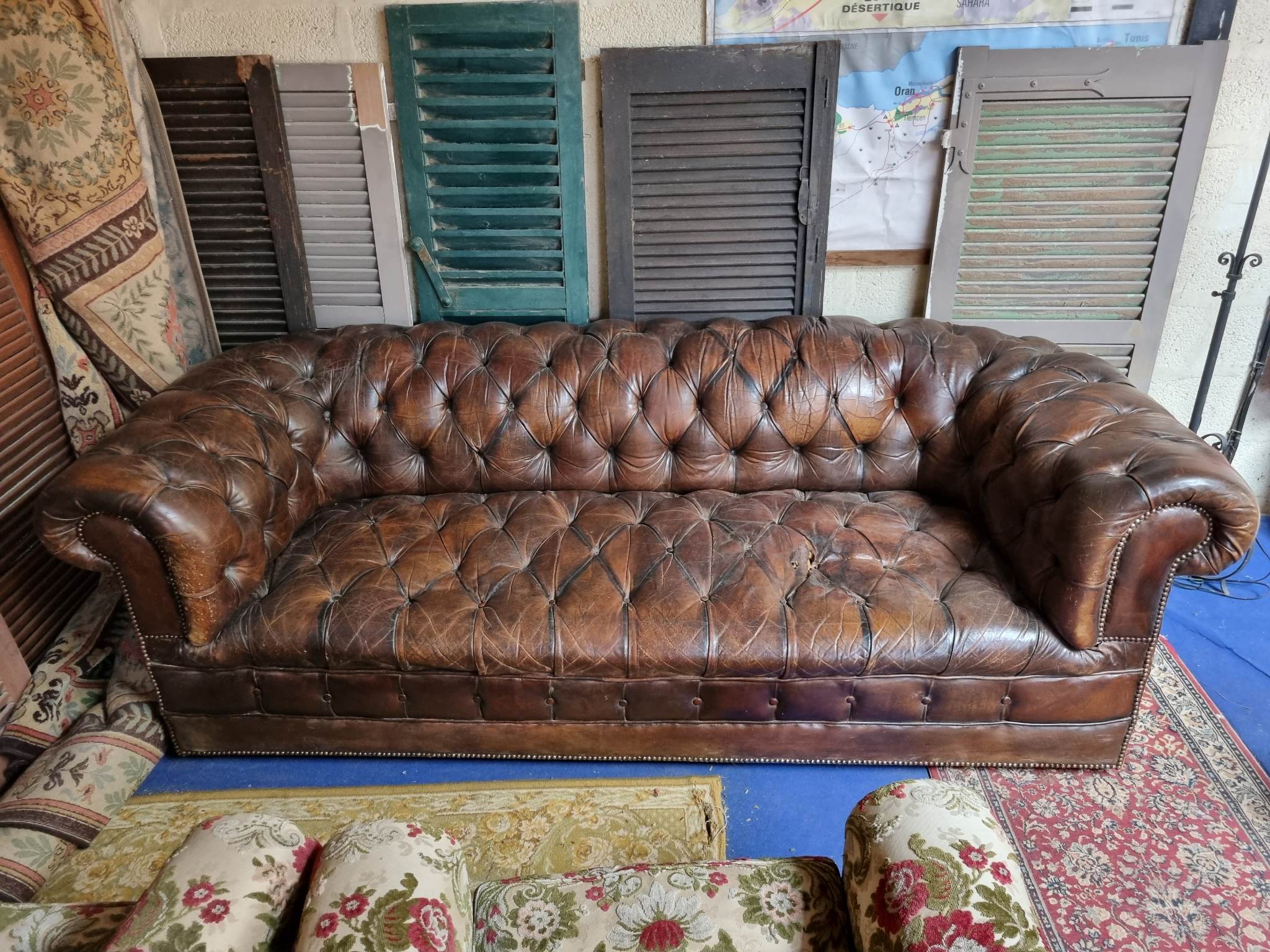 Antique chesterfield sofa
