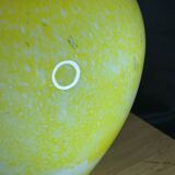 Murano Glass - Moretti Workshop - Large designer glass vase with inclusions