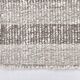 Brown Cream Runner rug, wool corridor kilim carpet  71x246 cm
