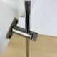 White desk lamp spot from the 60s, vintage.
