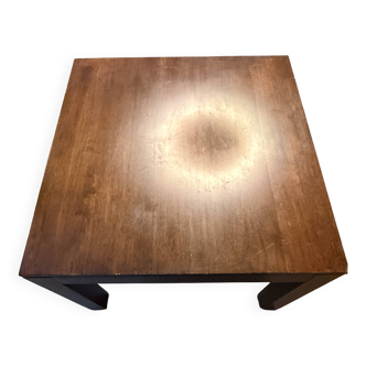 90x90 Extensible Solid Rubber Wood Table