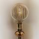 Vintage oriental-style brass lamppost