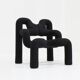 Fauteuil lounge vintage Varier Stokke Ekstrem