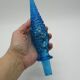 Bottle blue glass vintage italy
