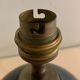 Virebent grey porcelain ball lamp foot