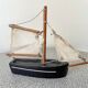 Small basin sailing boat, antique toy